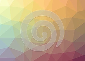 Abstract Trianglify gradient Generative Art background illustration