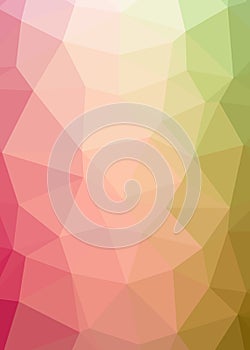 Abstract Trianglify gradient Generative Art background illustration