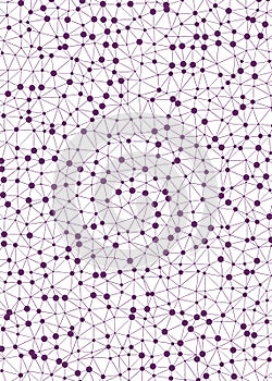 Abstract Low Polygon color Generative Art background illustration