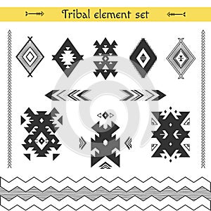 Vector Tribal elements