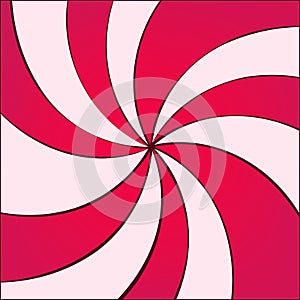 Vector twirled background