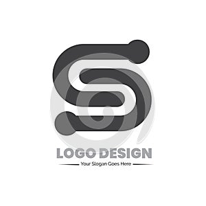 Vector Typografi Logo Design, S letter in eps.10