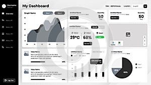 Vector UI Elements kit for website template and Mobile Application