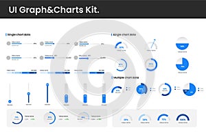 Vector UI Elements kit for website template and Mobile Application