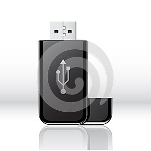 Vector USB flash drive