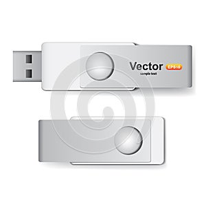 Vector USB flash drive