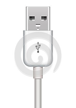 Vector usb plug