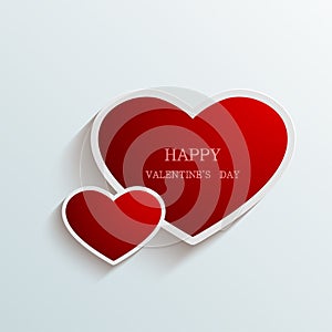 Vector valentines day background. Eps10