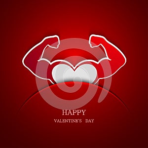 Vector valentines day background. Eps10