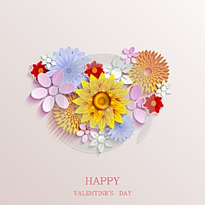 Vector valentines day background. Eps10