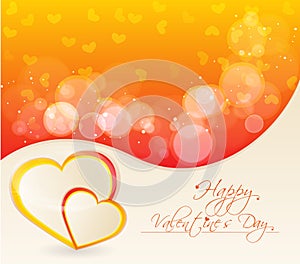 Vector valentines day background. Eps10