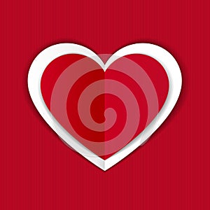 Vector Valentines day card.