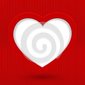 Vector Valentines day card.