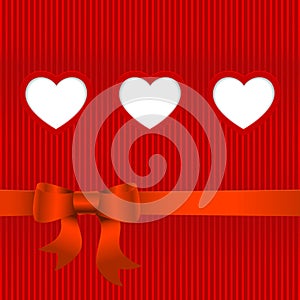 Vector Valentines day card.