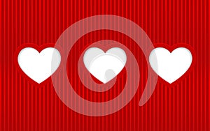 Vector Valentines day card.