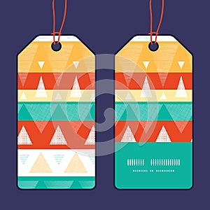 Vector vibrant ikat stripes vertical stripe frame