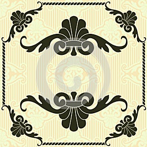 Vector vintage background