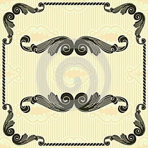 Vector vintage background