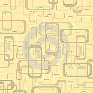 Vector vintage beige and yellow geometric pop design wallpaper b