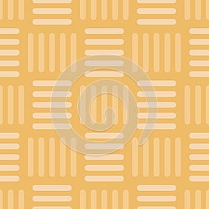 Vector Vintage Gold Basketweave Seamless Pattern Background