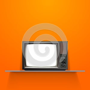 Vector Vintage Retro Televison