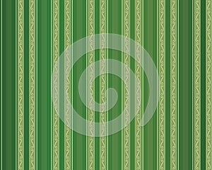 Vector vintage stripe wallpaper seamless pattern