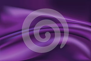 Vector of Violet silk fabric background