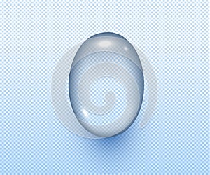Vector water 3d realistic style isolated