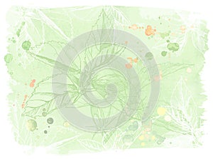 Vector Watercolor Background