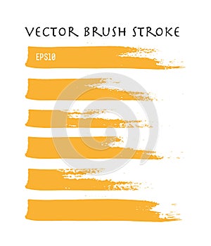 Vector watercolor brush strok