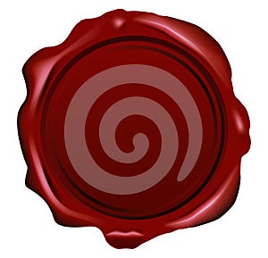 Vector wax seal