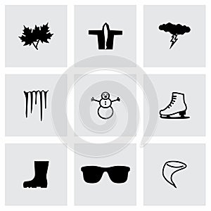 Vector Weather icon set