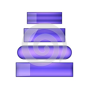 Vector web buttons set