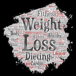 Vector weight loss healthy diet transformation