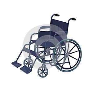 Vector of wheelchair for disabled person