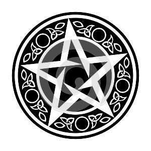 Vector Wiccan Talisman