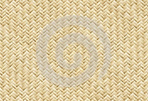Vector Wicker Placemat Seamless