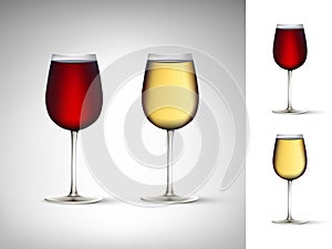 Vector wine illustration