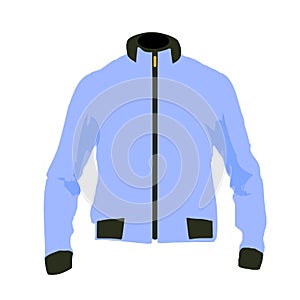 Vector winter sport jacket photo