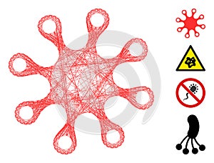 Hatched Axenic Vector Mesh