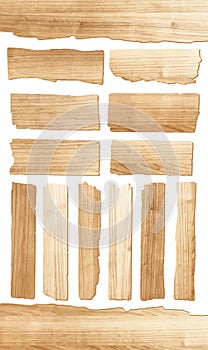 Vector wood plank