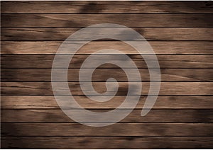 Vector wood plank background photo