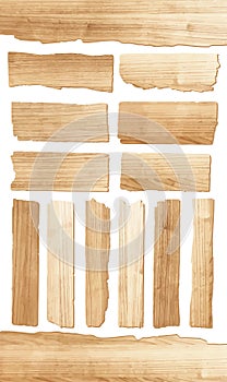 Vector wood plank photo