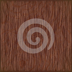 Vector wooden plate with brown fibers