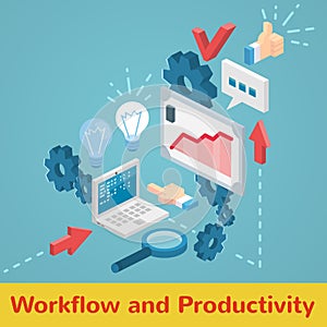 Vector workflow and productivity set
