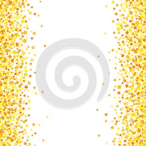 Vector yellow stars background element in flat style photo