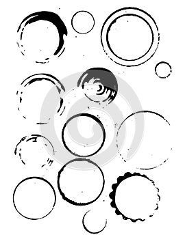 Vectorized Coffee Stains