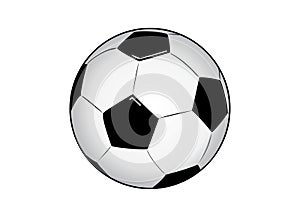 Vectorized Soccer Ball photo