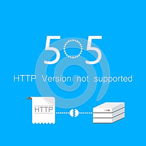 Vectors Abstract background 505 connection error