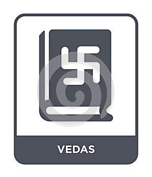 vedas icon in trendy design style. vedas icon isolated on white background. vedas vector icon simple and modern flat symbol for photo